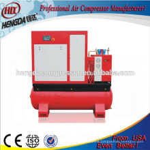 30HP/10bar combined air compressor with tank, dryer, filter